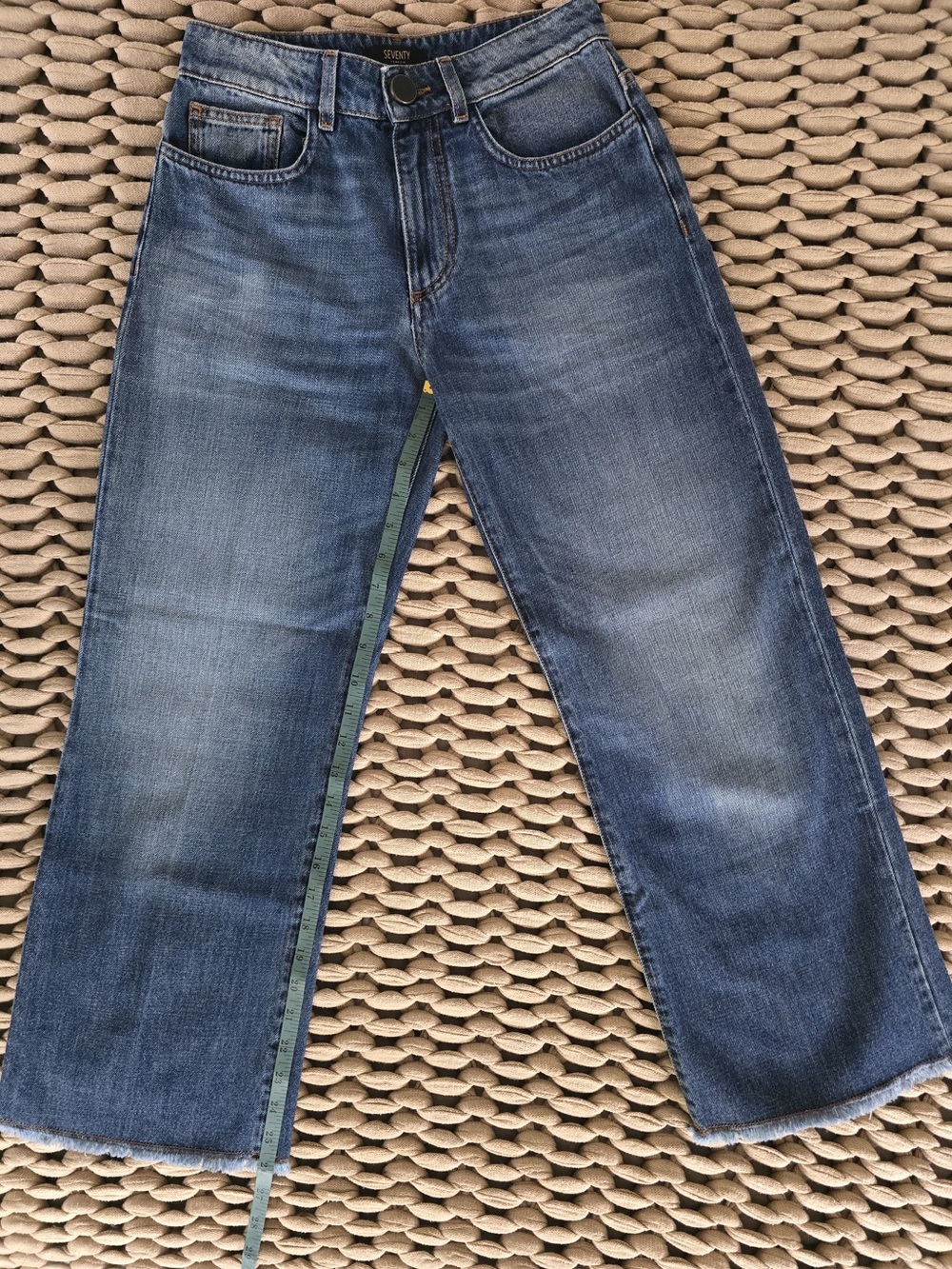 Seventy Medium Blue Straight-Leg Women's Jeans